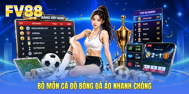 Bộ môn cá độ bóng đá ảo nhanh chóng